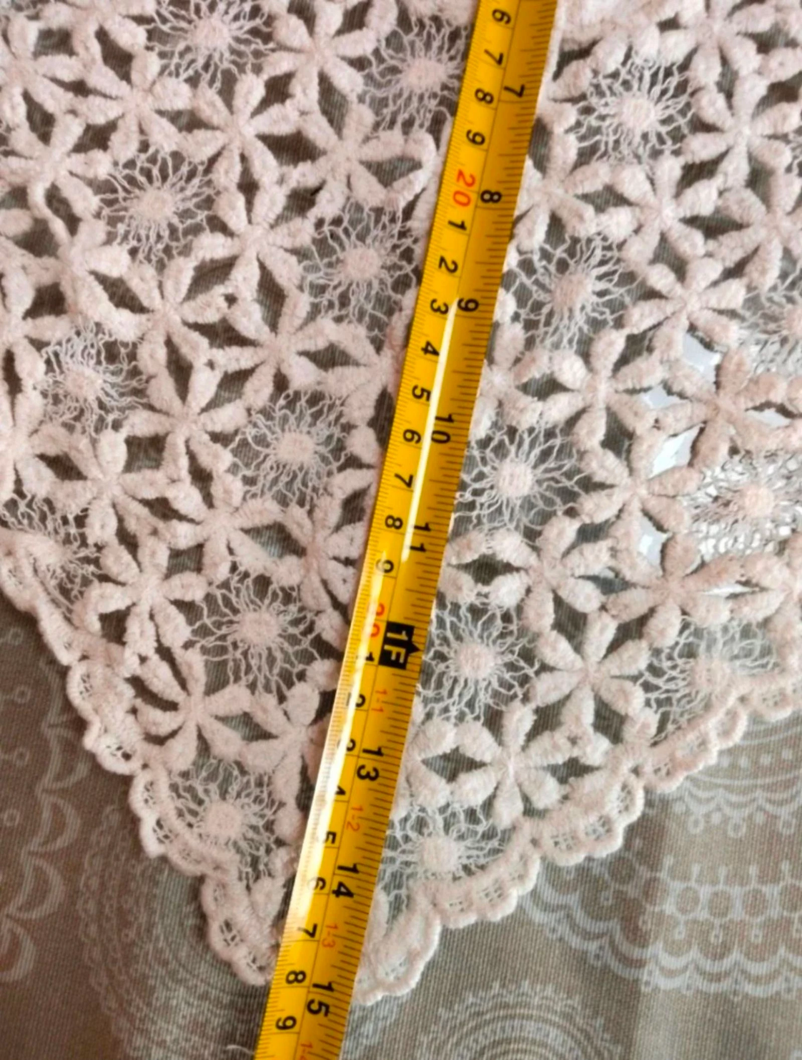 Pañuelo ganchillo para cintura. Estilo Boho – photo 6